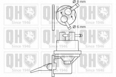 QUINTON HAZELL qfp239 -  Топливный насос